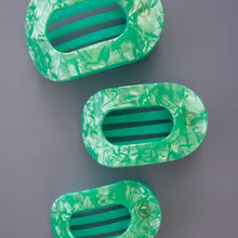 Load image into Gallery viewer, Flat Round Hair Clip | Medium | Spring Splash