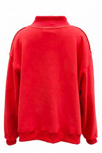 Load image into Gallery viewer, 'MERRY' Embroidered Mock Neck Sweatshirt