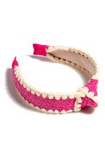 Load image into Gallery viewer, KNOTTED HEADBAND: Pink