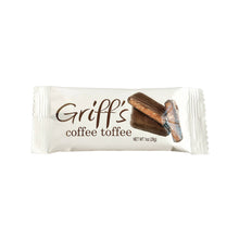 Load image into Gallery viewer, Griff&#39;s Coffee Toffee - 1oz Dark Chocolate Toffee

