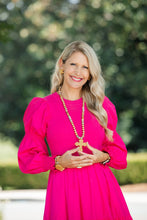 Load image into Gallery viewer, 34" Crazy Lace Agate with Cami Cross