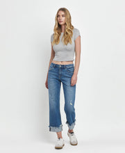 Load image into Gallery viewer, Harper Fray Hem Denim