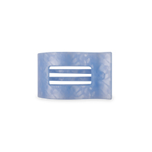 Load image into Gallery viewer, Flat Rectangle Hair Clip | Small | Blue Lagoon