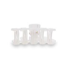 Load image into Gallery viewer, Classic Coconut White Tiny Hair Clip