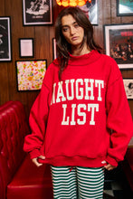 Load image into Gallery viewer, NICELIST | Reversible 'LIST' Mockneck Pullover