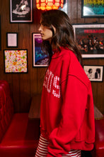 Load image into Gallery viewer, IT2594E-JESUSWT | Gingham Applique Mock-Neck Sweatshirt: Red / S/M-L/XL (3-3)