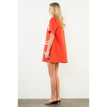Load image into Gallery viewer, Sunset Bloom Shirt Dress-THML