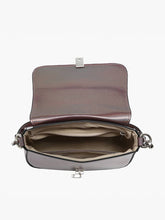Load image into Gallery viewer, Grecia Metallic Crossbody β Shoulder Strap Bag | EH2569 : Indigo