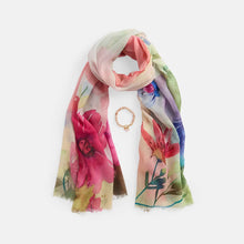 Load image into Gallery viewer, Springtime Scarf + Bracelet