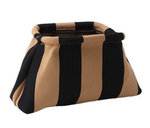 Load image into Gallery viewer, STRIPED CLASP CLUTCH BAG
