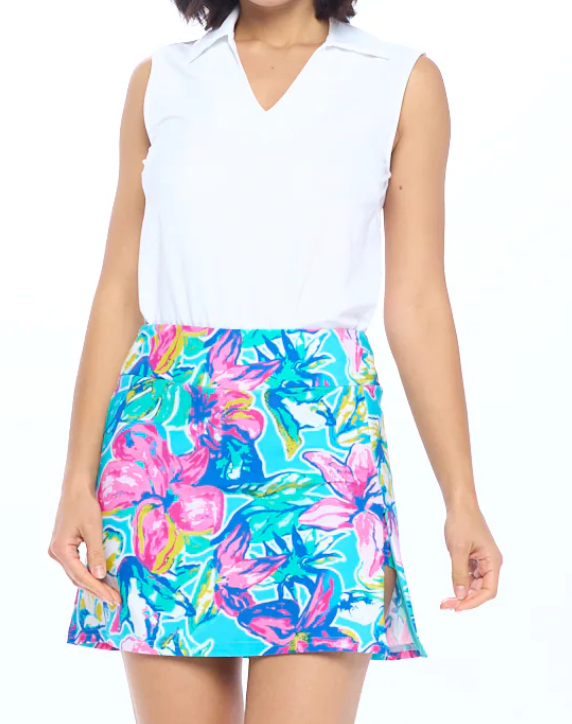 Tropical Days are Coming Skort