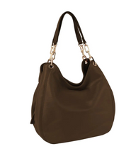 Load image into Gallery viewer, *Hobo Tote Bag-Coffee