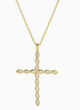 Load image into Gallery viewer, Large Cross Pendant Necklace