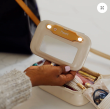 Load image into Gallery viewer, LITTMINI • Lighted Mirror Case • Pearl