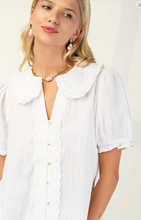 Load image into Gallery viewer, Darling Days Peter Pan Blouse