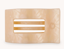Load image into Gallery viewer, Soft Surf Large Flat Rectangle Hair Clip