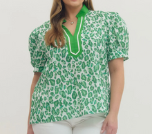 Load image into Gallery viewer, Pop of Cheetah Top