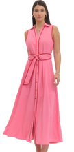 Load image into Gallery viewer, Harbor Chic Belted Dress