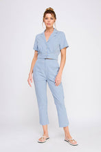 Load image into Gallery viewer, Bluebell Gingham Ankle Pants