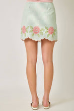 Load image into Gallery viewer, Peony Garden Scallop Skirt