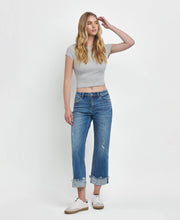 Load image into Gallery viewer, Harper Fray Hem Denim