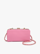 Load image into Gallery viewer, Sue Wallet Pouch Crossbody | WL2339 : Gold