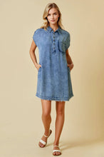 Load image into Gallery viewer, Easy Days Tencel Shirt Dress