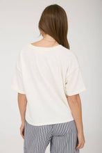 Load image into Gallery viewer, Everyday Ease Contrast Stitch Top