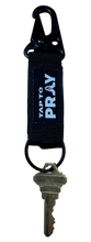 Load image into Gallery viewer, / Tap To Pray™ - Tactical Carabiner Keychain: Black
