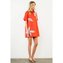Load image into Gallery viewer, Sunset Bloom Shirt Dress-THML