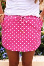 Load image into Gallery viewer, Pink Polka Dot Skort: Pink