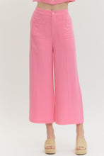 Load image into Gallery viewer, Pretty in Pink Linen Blend Pants