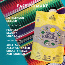 Load image into Gallery viewer, Skinny Margarita in a Bag® Cocktail / Mocktail Slushie Mixer