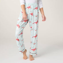 Load image into Gallery viewer, Dreamland Pants: Blush Santa / S/M