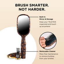 Load image into Gallery viewer, Boar Bristle Hair Brush | Tortoise