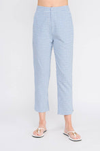 Load image into Gallery viewer, Bluebell Gingham Ankle Pants