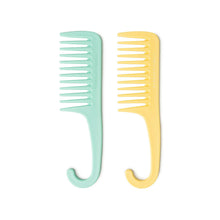 Load image into Gallery viewer, *Lemon Lavender Knot Today Detangling Shower Comb