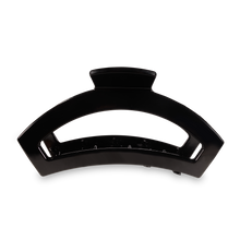 Load image into Gallery viewer, Open Jet Black Large Hair Clip