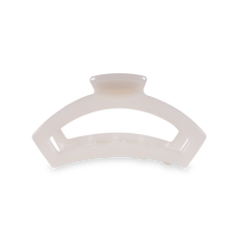 Load image into Gallery viewer, Open Coconut White Medium Hair Clip