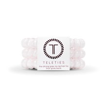 Load image into Gallery viewer, Rose Water Pink - Large Spiral Hair Coils, Hair Ties, 3-pack