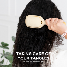 Load image into Gallery viewer, Detangler Hair Brush for Tin Hair - Tan
