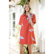 Load image into Gallery viewer, Sunset Bloom Shirt Dress-THML
