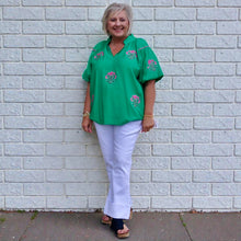 Load image into Gallery viewer, Emily Embroidered Top

