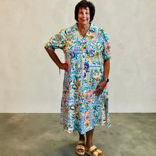 Load image into Gallery viewer, Folk Print Midi Dress
