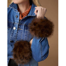Load image into Gallery viewer, Animal Fur Cuffs: Light

