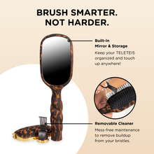 Load image into Gallery viewer, Detangler Hair Brush for Fine Hair - Tortoise
