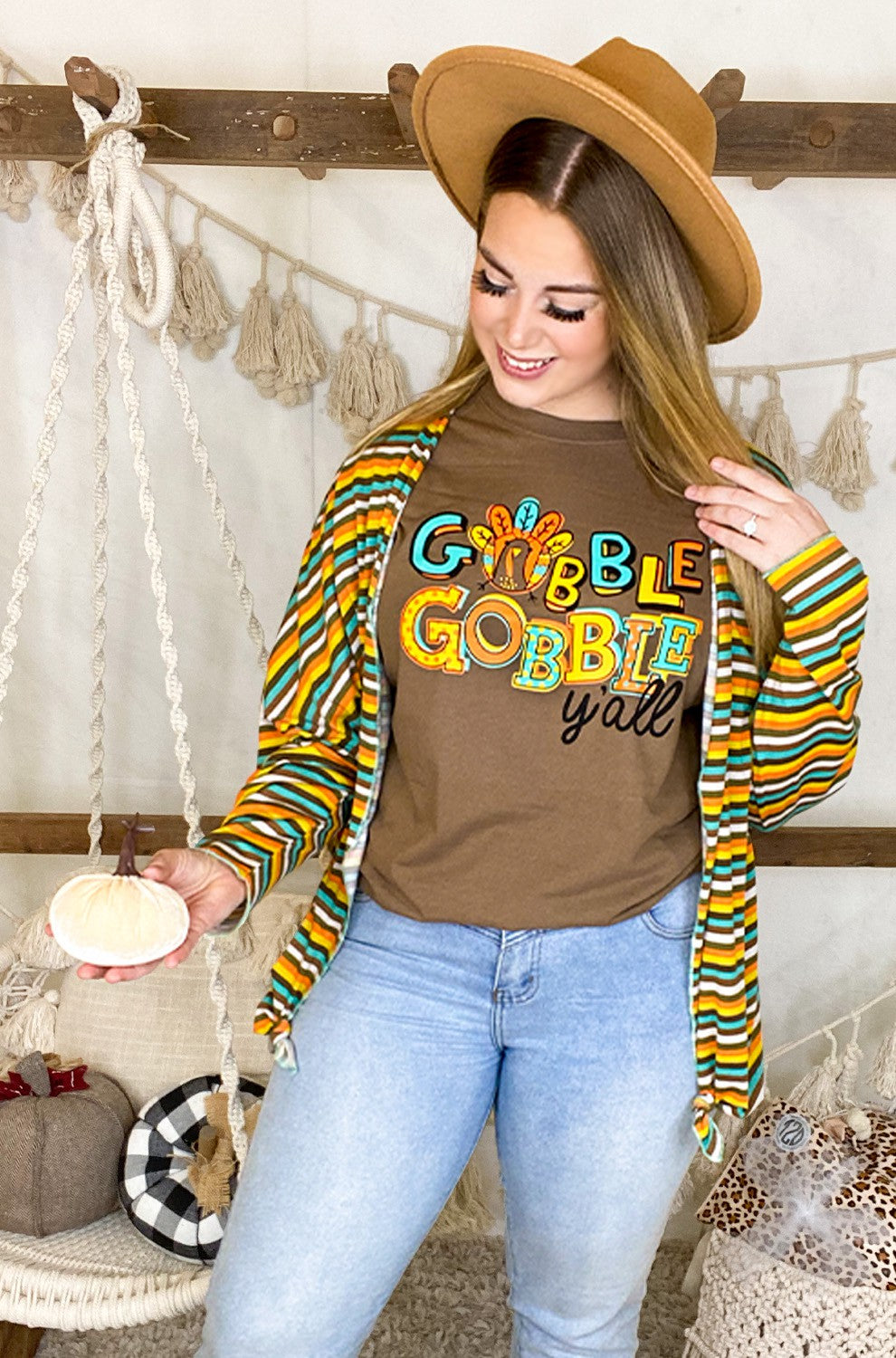 /Gobble Gobble Y'all Thanksgiving T-Shirt