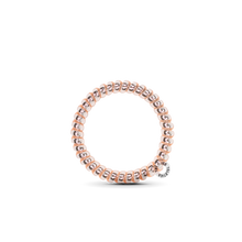 Load image into Gallery viewer, Millennial Pink - Small Spiral Hair Coils, Hair Ties, 3-pack
