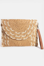 Load image into Gallery viewer, Floral Detail Pattern Envelope Crossbody Bag: TP
