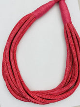 Load image into Gallery viewer, Slub 8-Strand Necklace (pink)
